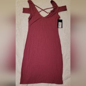 Womens Cold Shoulder Dress Size M